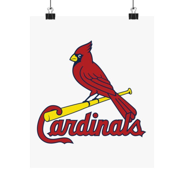 MLB Team Logos St. Louis Cardinals Painting Bedroom Living Room Wall Art Décor Matte Vertical Posters