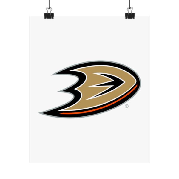 NHL Team Logos Anaheim Ducks Painting Bedroom Living Room Wall Art Décor Matte Vertical Posters