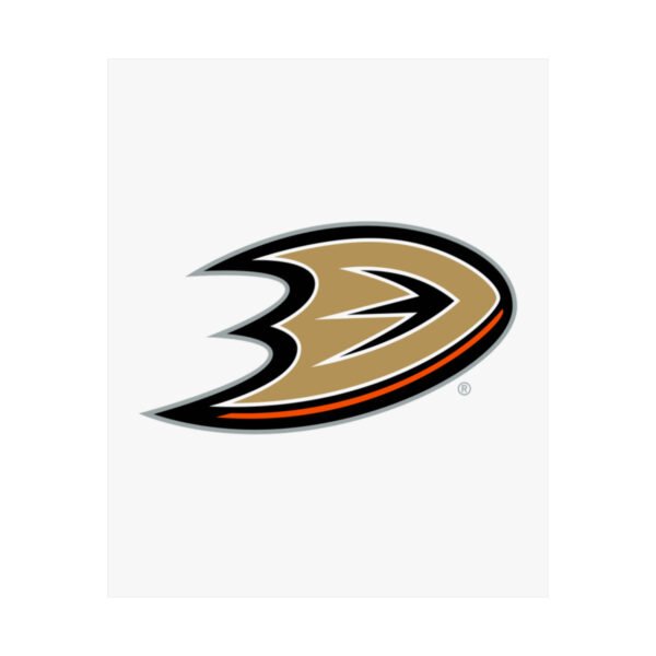 NHL Team Logos Anaheim Ducks Painting Bedroom Living Room Wall Art Décor Matte Vertical Posters