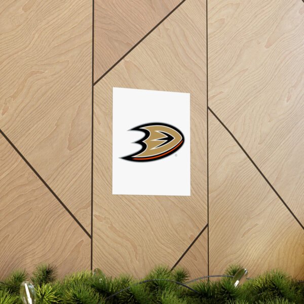 NHL Team Logos Anaheim Ducks Painting Bedroom Living Room Wall Art Décor Matte Vertical Posters