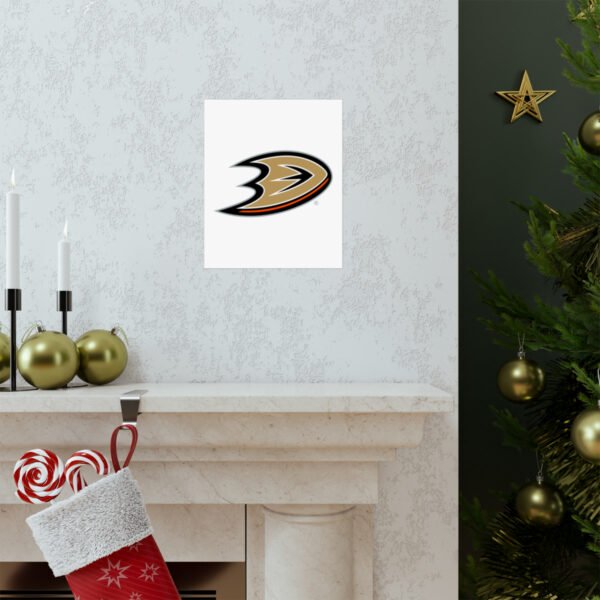 NHL Team Logos Anaheim Ducks Painting Bedroom Living Room Wall Art Décor Matte Vertical Posters