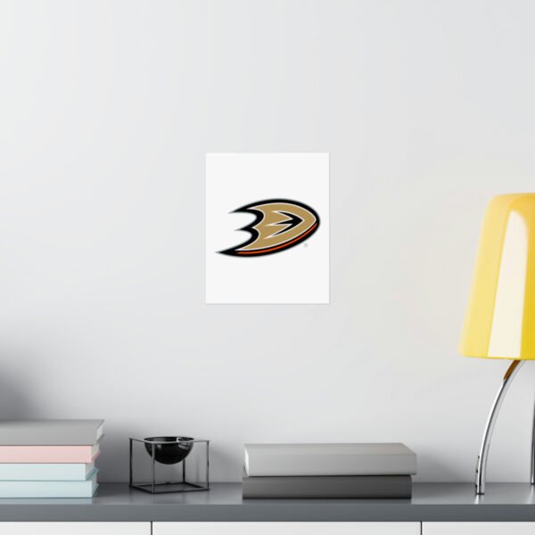 NHL Team Logos Anaheim Ducks Painting Bedroom Living Room Wall Art Décor Matte Vertical Posters