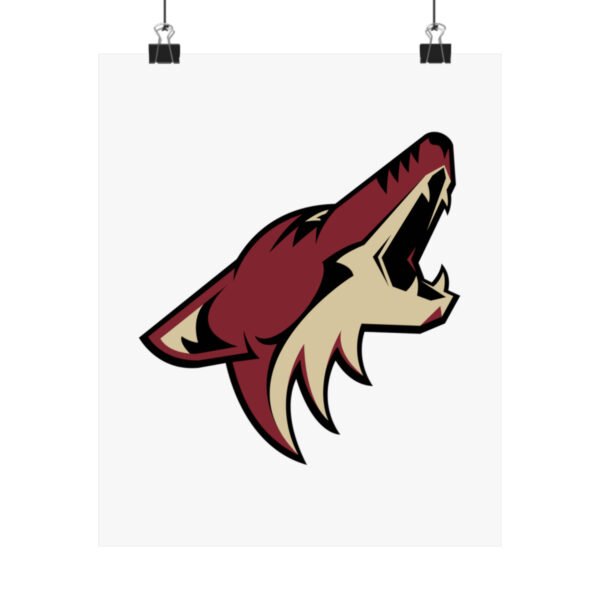 NHL Team Logos Arizona Coyotes Painting Bedroom Living Room Wall Art Décor Matte Vertical Posters