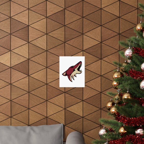 NHL Team Logos Arizona Coyotes Painting Bedroom Living Room Wall Art Décor Matte Vertical Posters
