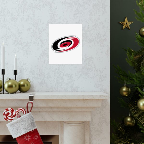 NHL Team Logos Carolina Hurricanes Painting Bedroom Living Room Wall Art Décor Matte Vertical Posters