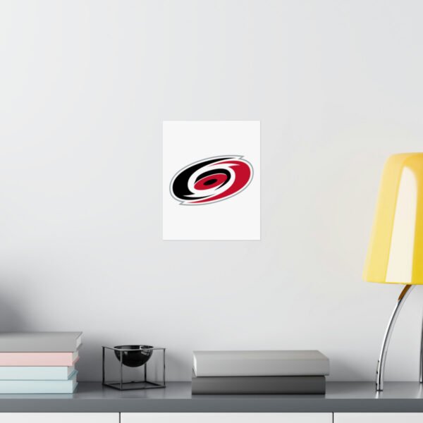 NHL Team Logos Carolina Hurricanes Painting Bedroom Living Room Wall Art Décor Matte Vertical Posters