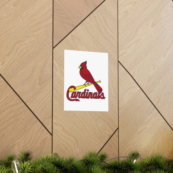 MLB Team Logos St. Louis Cardinals Painting Bedroom Living Room Wall Art Décor Matte Vertical Posters