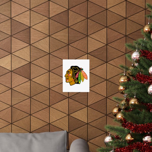 NHL Team Logos Chicago Blackhawks Painting Bedroom Living Room Wall Art Décor Matte Vertical Posters
