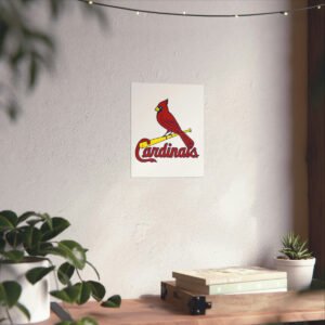 MLB Team Logos St. Louis Cardinals Painting Bedroom Living Room Wall Art Décor Matte Vertical Posters