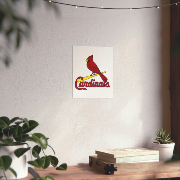 MLB Team Logos St. Louis Cardinals Painting Bedroom Living Room Wall Art Décor Matte Vertical Posters
