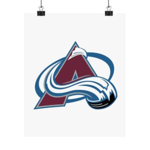 NHL Team Logos Colorado Avalanche Painting Bedroom Living Room Wall Art Décor Matte Vertical Posters