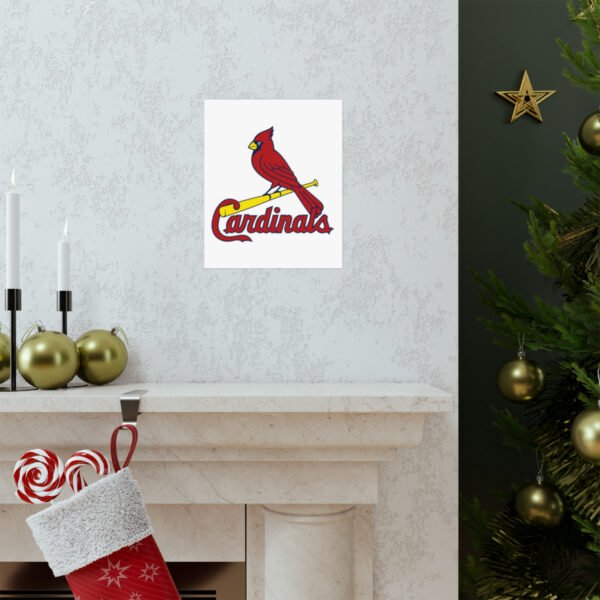 MLB Team Logos St. Louis Cardinals Painting Bedroom Living Room Wall Art Décor Matte Vertical Posters