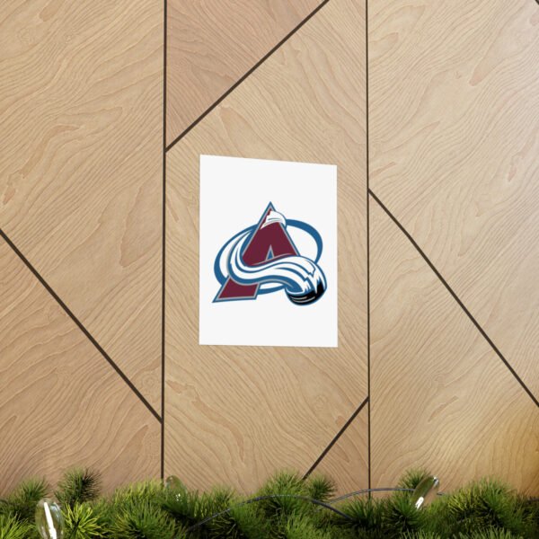 NHL Team Logos Colorado Avalanche Painting Bedroom Living Room Wall Art Décor Matte Vertical Posters