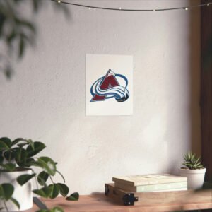 NHL Team Logos Colorado Avalanche Painting Bedroom Living Room Wall Art Décor Matte Vertical Posters