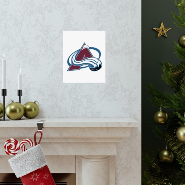 NHL Team Logos Colorado Avalanche Painting Bedroom Living Room Wall Art Décor Matte Vertical Posters