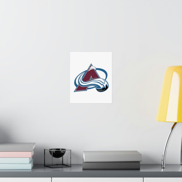 NHL Team Logos Colorado Avalanche Painting Bedroom Living Room Wall Art Décor Matte Vertical Posters