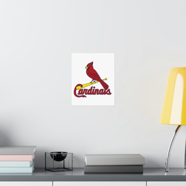 MLB Team Logos St. Louis Cardinals Painting Bedroom Living Room Wall Art Décor Matte Vertical Posters