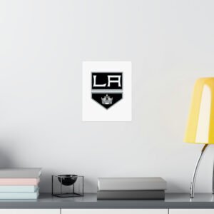 NHL Team Logos Los Angeles Kings Painting Bedroom Living Room Wall Art Décor Matte Vertical Posters