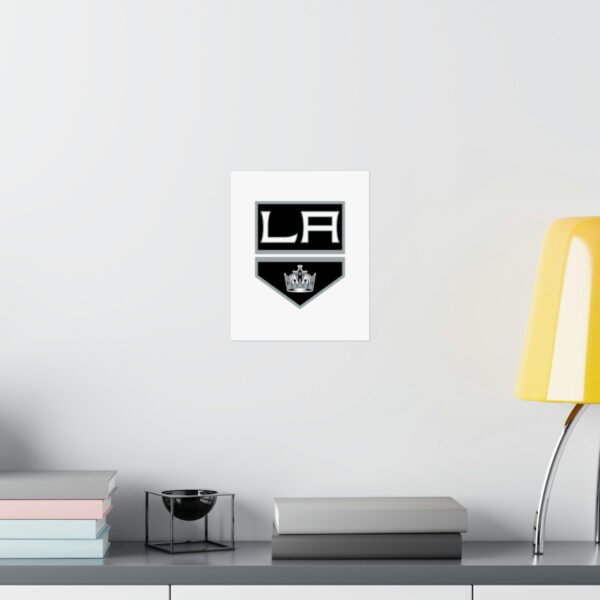 NHL Team Logos Los Angeles Kings Painting Bedroom Living Room Wall Art Décor Matte Vertical Posters