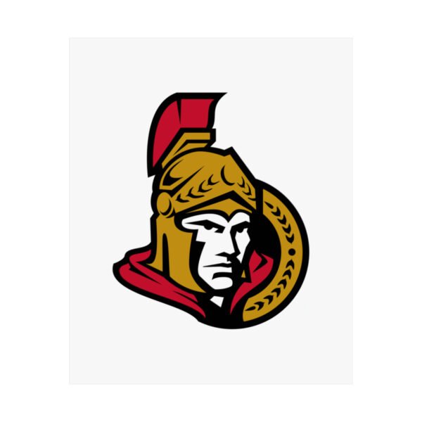 NHL Team Logos Ottawa Senators Painting Bedroom Living Room Wall Art Décor Matte Vertical Posters