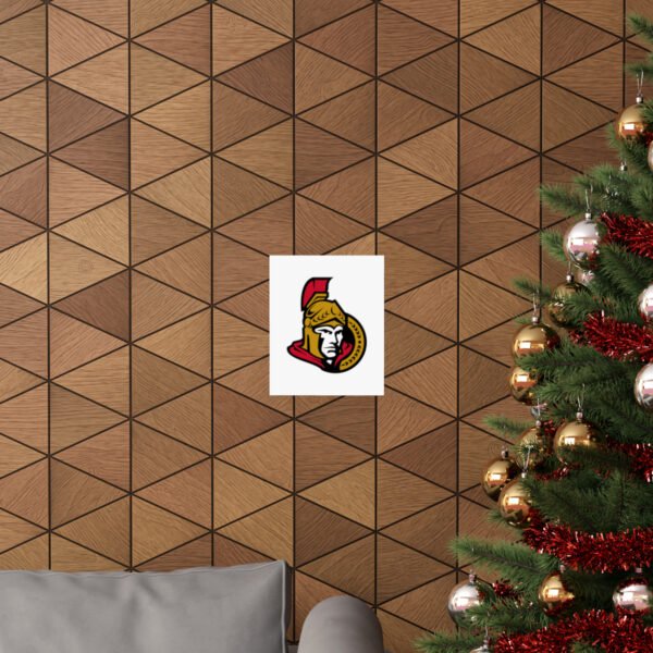 NHL Team Logos Ottawa Senators Painting Bedroom Living Room Wall Art Décor Matte Vertical Posters