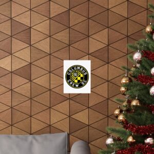 MLS Team Logos Columbus Crew Painting Bedroom Living Room Wall Art Décor Matte Vertical Posters
