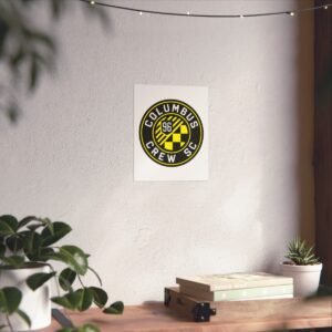 MLS Team Logos Columbus Crew Painting Bedroom Living Room Wall Art Décor Matte Vertical Posters