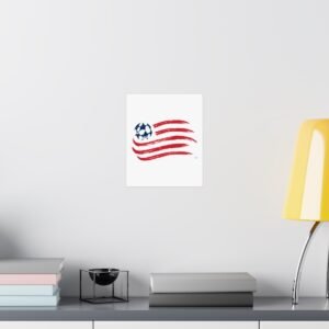 MLS Team Logos New England Revolution Painting Bedroom Living Room Wall Art Décor Matte Vertical Posters
