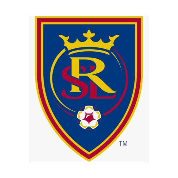 MLS Team Logos Real Salt Lake Painting Bedroom Living Room Wall Art Décor Matte Vertical Posters