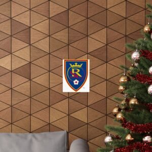 MLS Team Logos Real Salt Lake Painting Bedroom Living Room Wall Art Décor Matte Vertical Posters