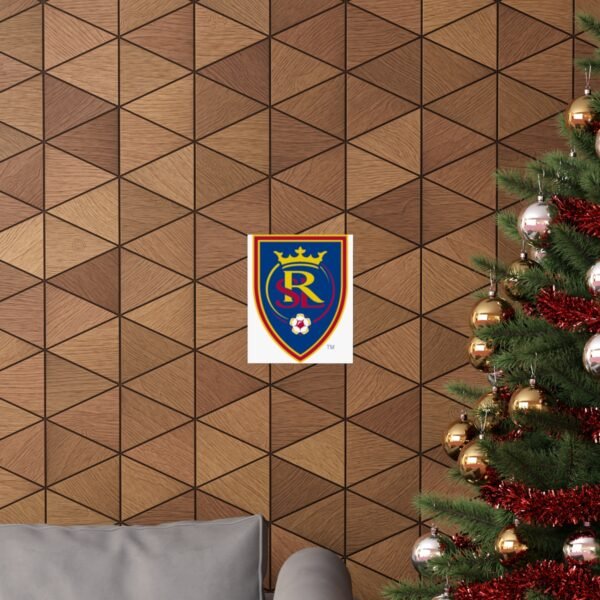 MLS Team Logos Real Salt Lake Painting Bedroom Living Room Wall Art Décor Matte Vertical Posters