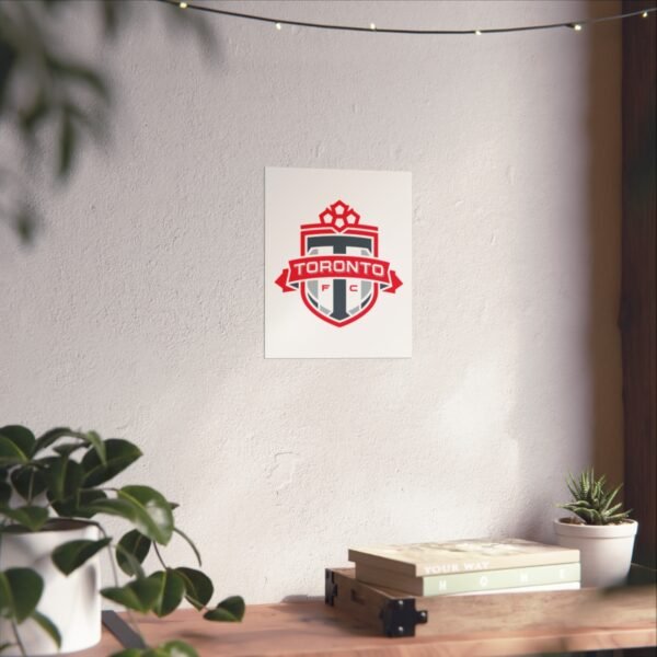 MLS Team Logos Toronto FC Painting Bedroom Living Room Wall Art Décor Matte Vertical Posters