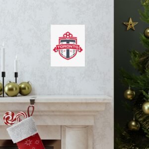 MLS Team Logos Toronto FC Painting Bedroom Living Room Wall Art Décor Matte Vertical Posters