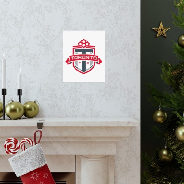 MLS Team Logos Toronto FC Painting Bedroom Living Room Wall Art Décor Matte Vertical Posters