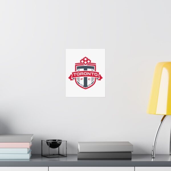 MLS Team Logos Toronto FC Painting Bedroom Living Room Wall Art Décor Matte Vertical Posters