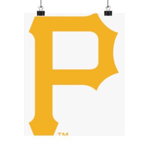 MLB Team Logos Pittsburgh Pirates Painting Bedroom Living Room Wall Art Décor Matte Vertical Posters