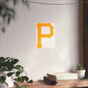 MLB Team Logos Pittsburgh Pirates Painting Bedroom Living Room Wall Art Décor Matte Vertical Posters