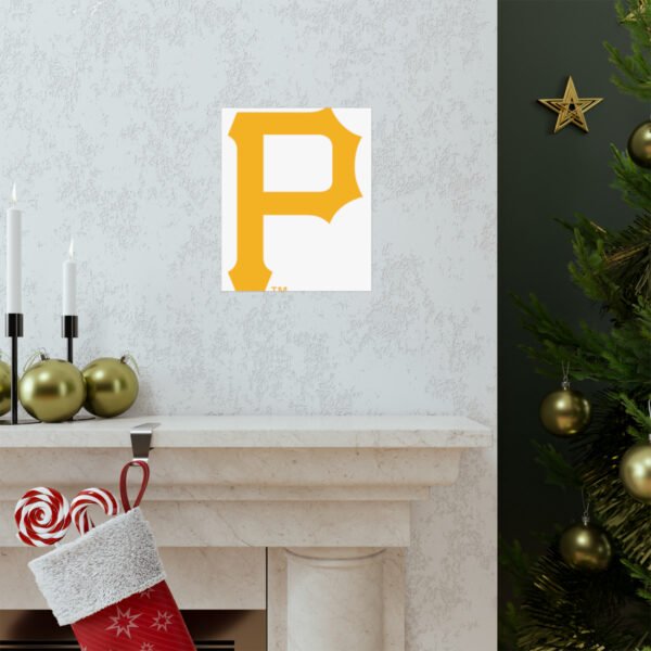 MLB Team Logos Pittsburgh Pirates Painting Bedroom Living Room Wall Art Décor Matte Vertical Posters