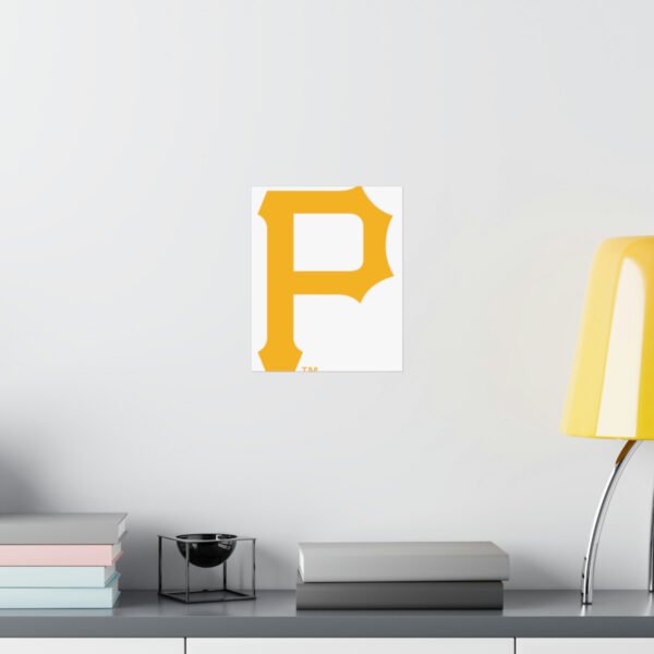 MLB Team Logos Pittsburgh Pirates Painting Bedroom Living Room Wall Art Décor Matte Vertical Posters