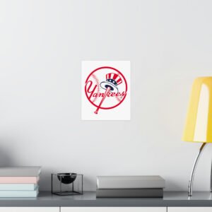 MLB Team Logos New York Yankees Painting Bedroom Living Room Wall Art Décor Matte Vertical Posters