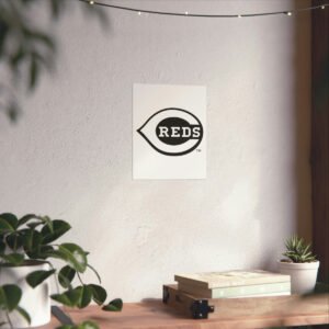 MLB Team Logos Cincinnati Reds Painting Bedroom Living Room Wall Art Décor Matte Vertical Posters
