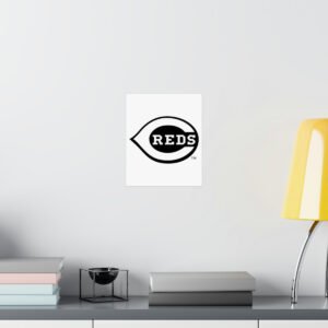 MLB Team Logos Cincinnati Reds Painting Bedroom Living Room Wall Art Décor Matte Vertical Posters
