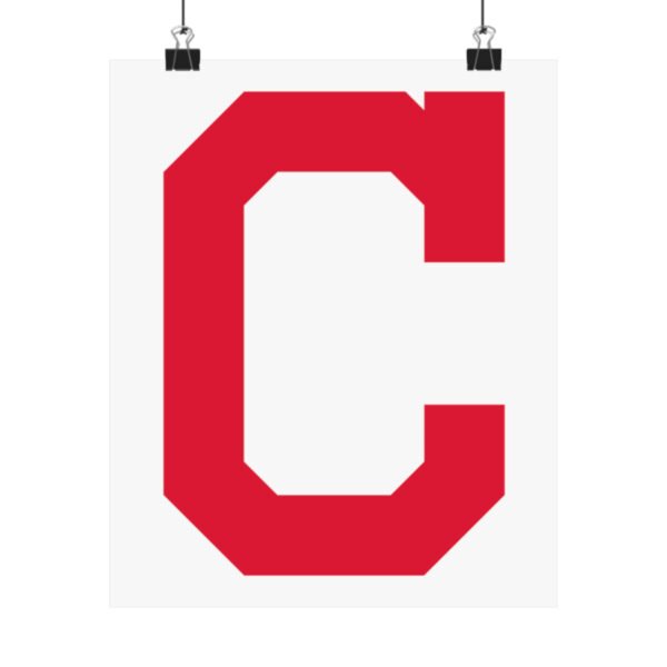 MLB Team Logos Cleveland Guardians Painting Bedroom Living Room Wall Art Décor Matte Vertical Posters