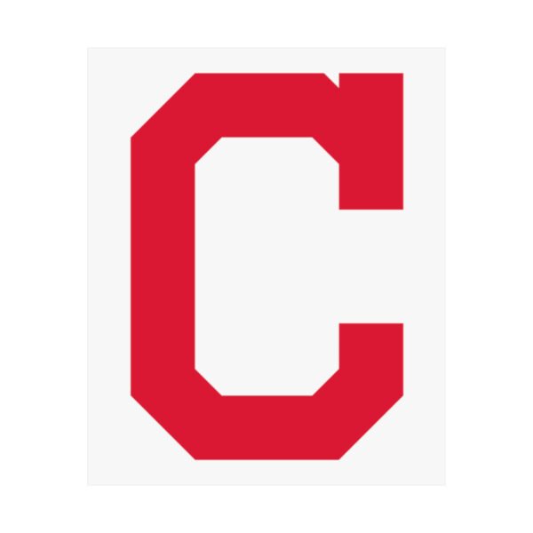 MLB Team Logos Cleveland Guardians Painting Bedroom Living Room Wall Art Décor Matte Vertical Posters