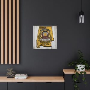 Alabama Canvas Gallery Wraps &#8211; Alabara Home Office Bedroom Living Room Wall Decor Canvas Art &#8211; Housewarming Gifts &#8211; AL New Home Gifts