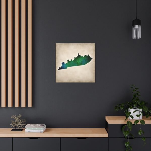 Kentucky Canvas Gallery Wraps &#8211; Kentucky Living Room Home Office Bedroom Wall Decor Canvas Art &#8211; Housewarming Gifts &#8211; KY New Home Gifts