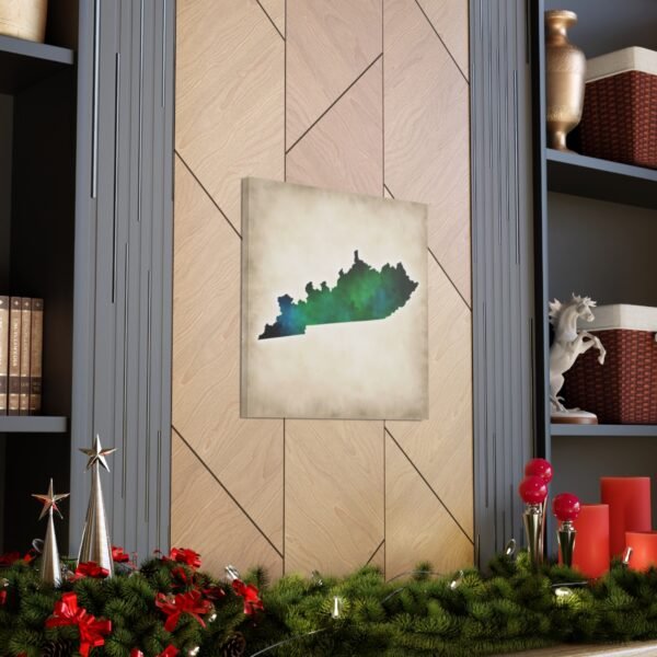 Kentucky Canvas Gallery Wraps &#8211; Kentucky Living Room Home Office Bedroom Wall Decor Canvas Art &#8211; Housewarming Gifts &#8211; KY New Home Gifts