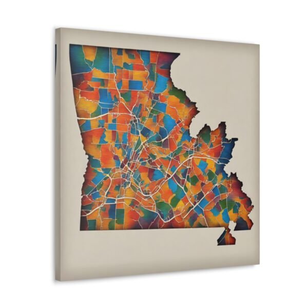 Pennsylvania Canvas Gallery Wraps &#8211; Pennsylvania Bedroom Office Living Room Wall Decor Home Canvas Art &#8211; Housewarming Gifts &#8211; PA Home Gifts