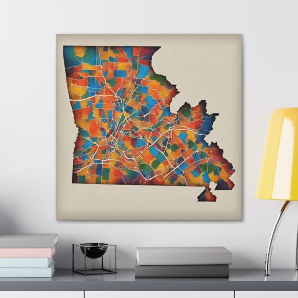 Pennsylvania Canvas Gallery Wraps &#8211; Pennsylvania Bedroom Office Living Room Wall Decor Home Canvas Art &#8211; Housewarming Gifts &#8211; PA Home Gifts