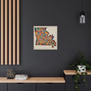 Pennsylvania Canvas Gallery Wraps &#8211; Pennsylvania Bedroom Office Living Room Wall Decor Home Canvas Art &#8211; Housewarming Gifts &#8211; PA Home Gifts